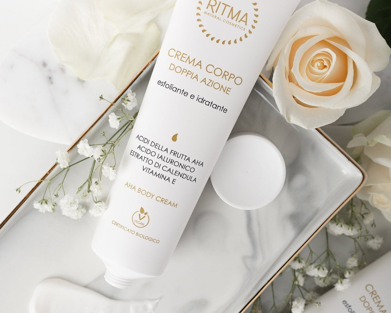 crema corpo idratante esfoliante