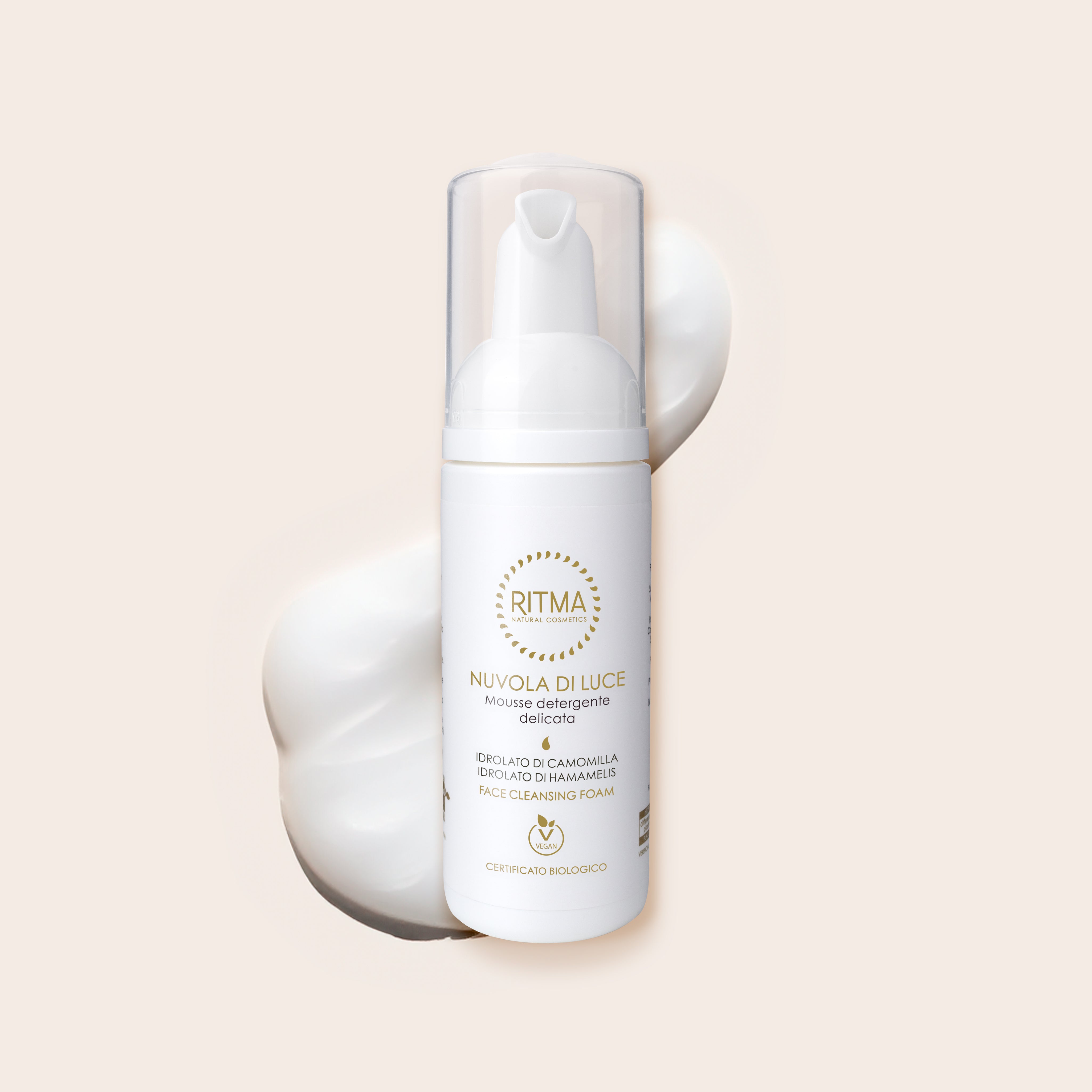 Travel Mousse Detergente "Nuvola di Luce" - 50ml