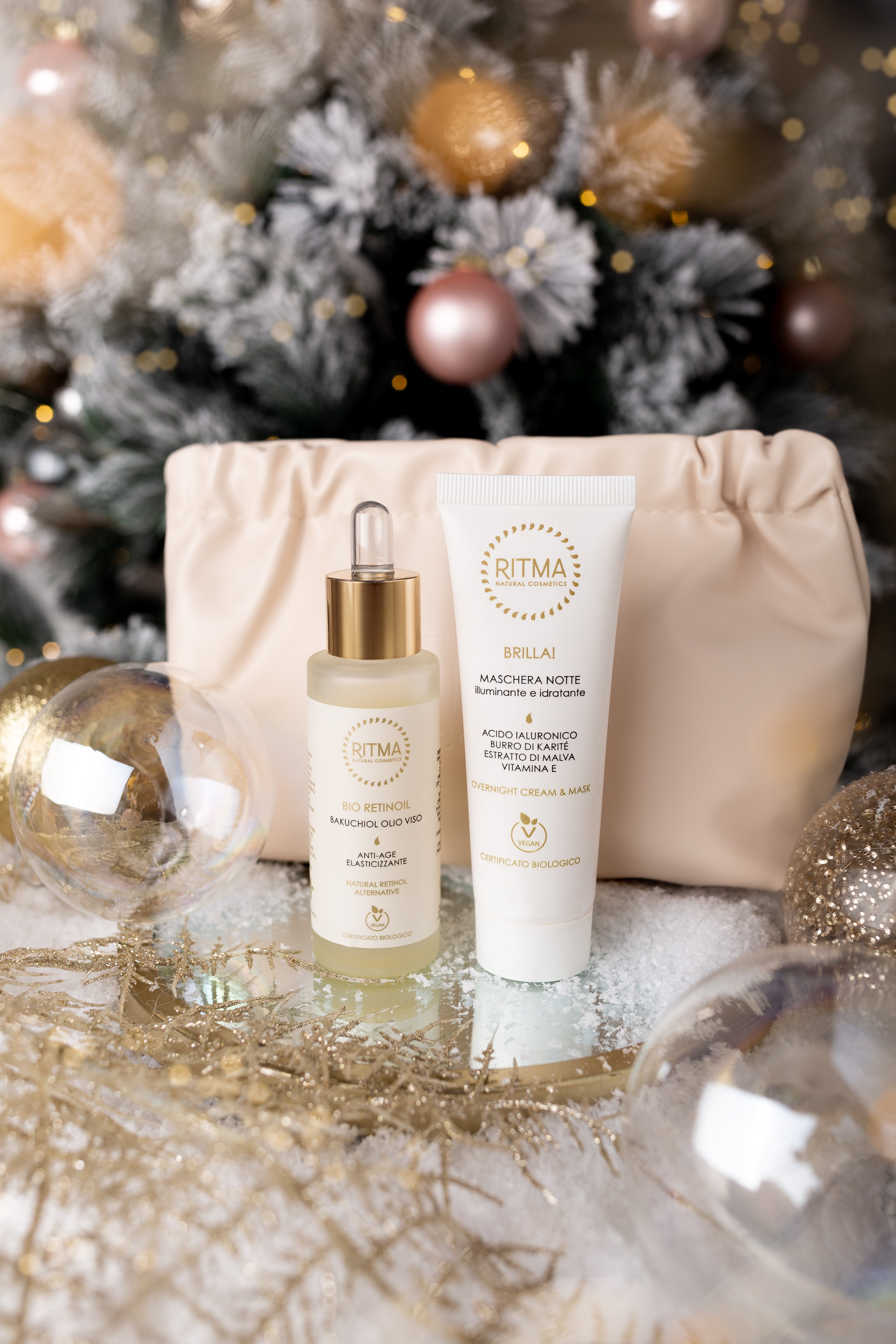 Set Maschera "Brilla!" + Olio Bio Retinoil