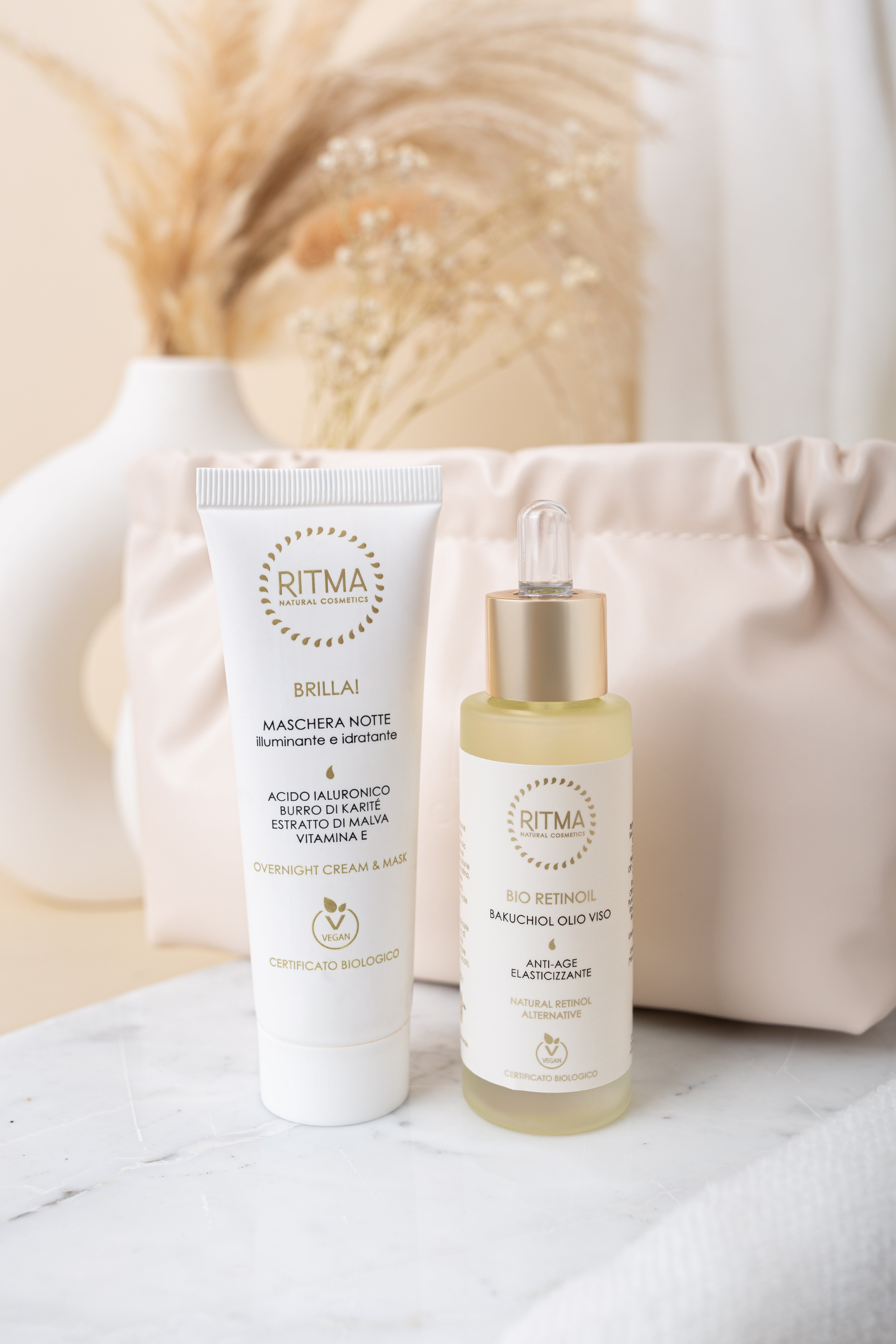 Set Maschera "Brilla!" + Olio Bio Retinoil