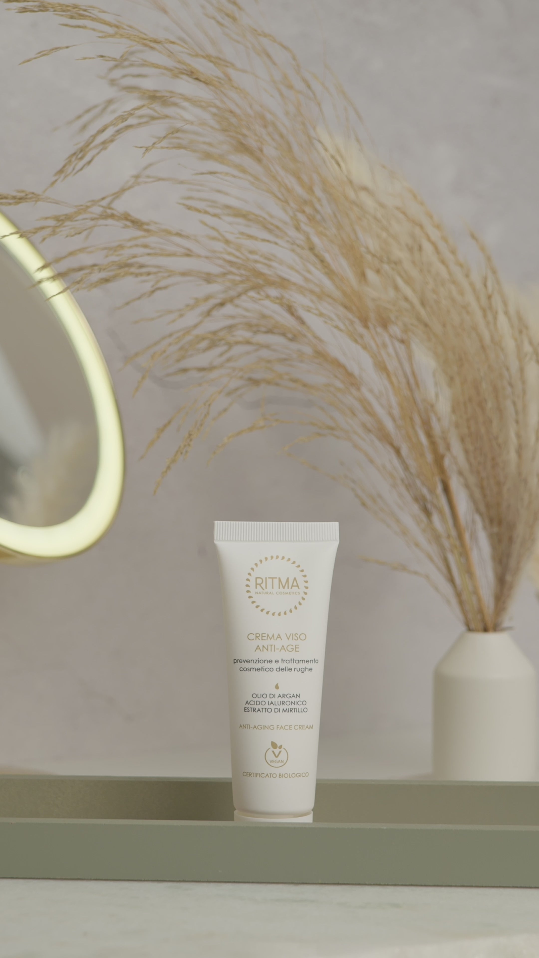 Crema Viso Anti-Age all’Argan e Acido Ialuronico - 50ml