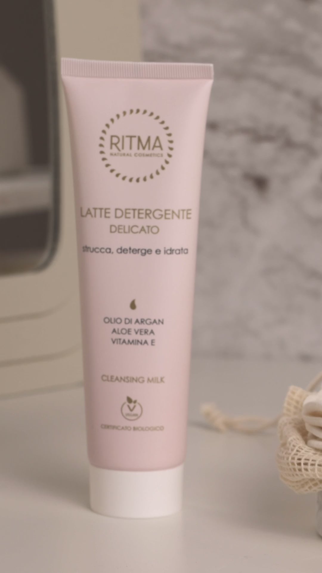 Latte Detergente Delicato all’Aloe e Argan - 150ml